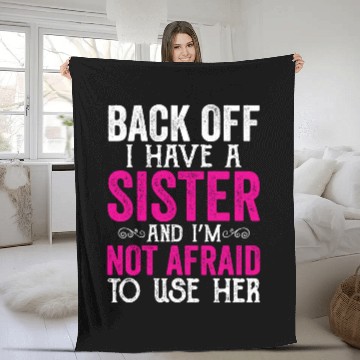 Discover Sister Fleece Blankets, Funny Sister Fleece Blankets, Sister Fleece Blankets
