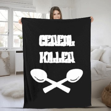 Discover Cereal Killer Fleece Blankets