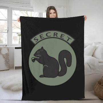 Discover Secret Squirrel 2005, OD Fleece Blankets