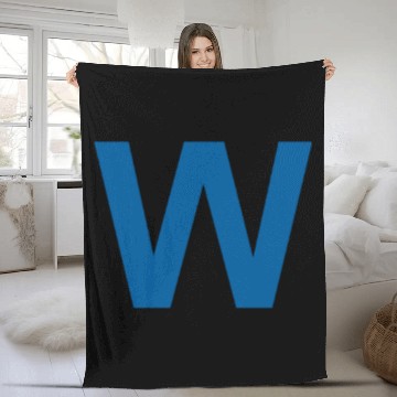 Discover Chicago Blue W Fleece Blankets