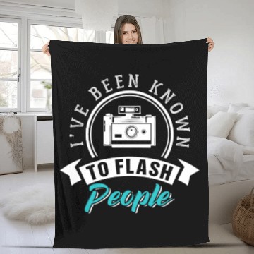Discover Photography Photographer Fan Lover Gift Fleece Blankets