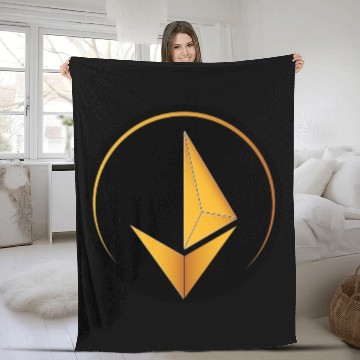 Discover James Gold Fleece Blankets