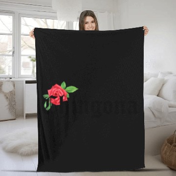 Discover chingona Mexican Quotes Fleece Blankets