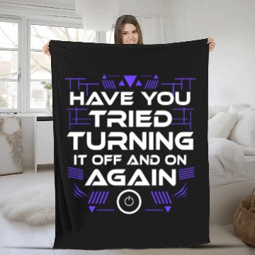 Discover computer science computer scientiest Fleece Blankets