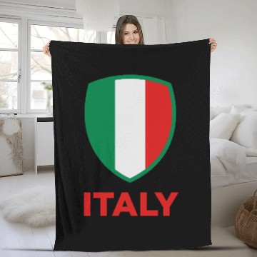 Discover National Flag of Italy Fleece Blankets
