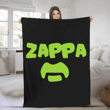 Discover New FRANK ZAPPA Eccentric Rock Icon Logo 70s Men s Fleece Blankets
