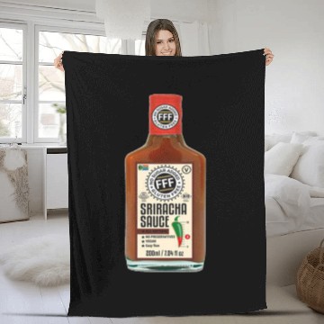 Discover Sriracha Full Fleece Blankets