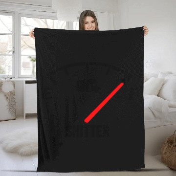 Discover Shitters Full Fleece Blankets