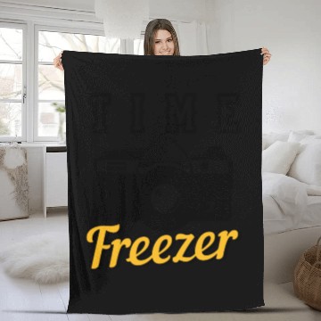 Discover Photography Photographer Fan Lover Gift Fleece Blankets