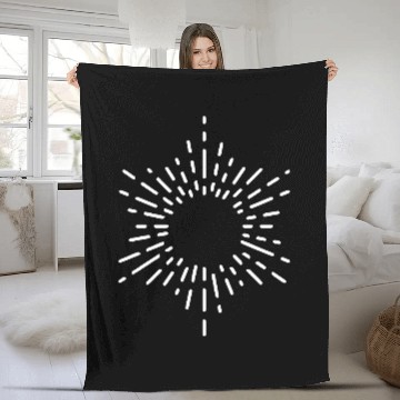 Discover Fireworks Fleece Blankets