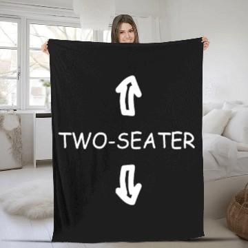 Discover Two seater Fleece Blankets