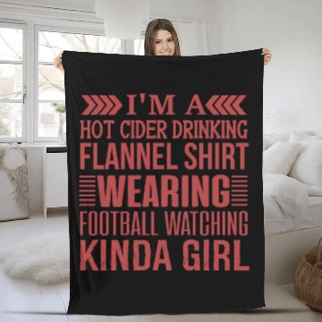 Discover Hot Cider Flannel Fleece Blankets