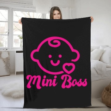 Discover Mini Boss Baby Gift Fleece Blankets