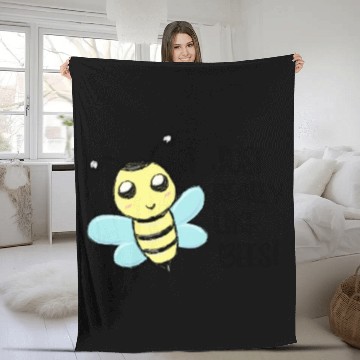 Discover I just really like Bees Love Bee Beekeeper Fleece Blankets