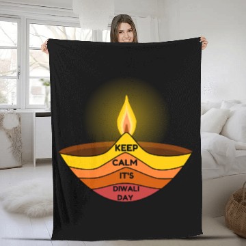 Discover ITS DIWALI DAY2 Fleece Blankets