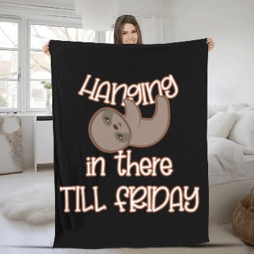 Discover Sloth Fleece Blankets