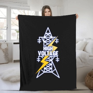 Discover electrical power engineer Fleece Blankets gifts