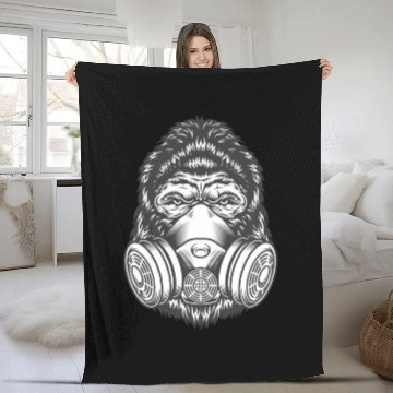 Discover Gas Monkey Fleece Blankets
