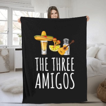 Discover The Three Amigos Fleece Blankets