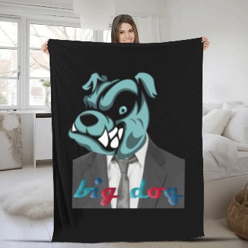 Discover big dog Fleece Blankets 2019