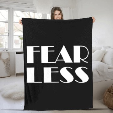 Discover FEARLESS fear less 3D Fleece Blankets