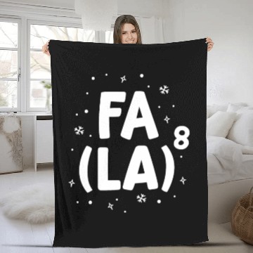 Discover Fa La La Math Teacher Christmas Fleece Blankets Gift Idea
