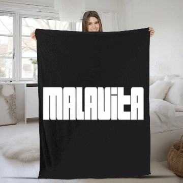 Discover Malavita Mafia Italy gift idea birthday Fleece Blankets