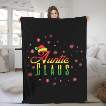 Discover Saint Nicholas, Auntie Claus, Santa Claus, XMAS Baseball Jerseys Fleece Blankets