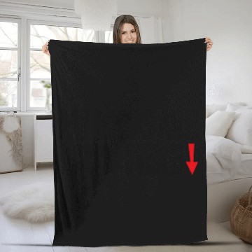 Discover My boobs are down here, My eyes are up here parody Fleece Blankets
