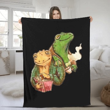 Discover Frog and Toad Fleece Blankets