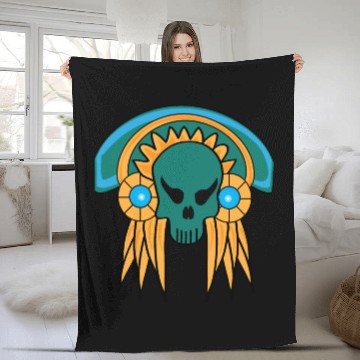 Discover GHOST FACE ART Fleece Blankets