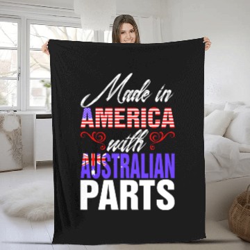 Discover Made In America With Australian Parts Fleece Blankets