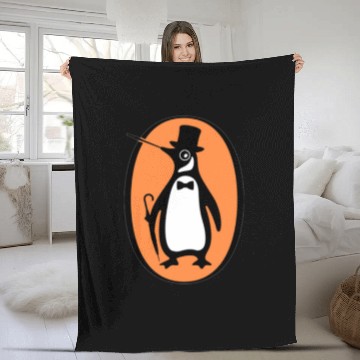Discover Penguin Fleece Blankets Books Logo