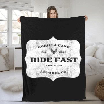 Discover OLD SKOOL ZIP UP ONLY Fleece Blankets