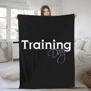 Discover Training Day Fleece Blankets