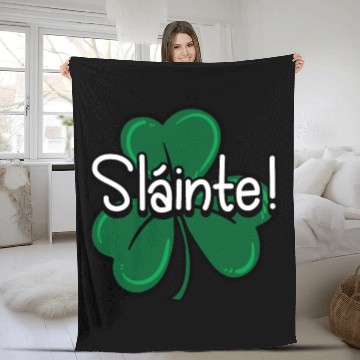 Discover Sláinte Fleece Blankets