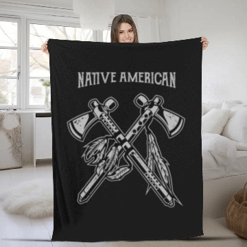 Discover Native American Fleece Blankets