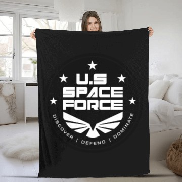 Discover US SPACE FORCE Fleece Blankets