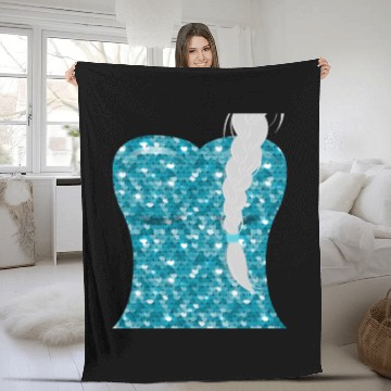 Discover Elsa Costume Fleece Blankets