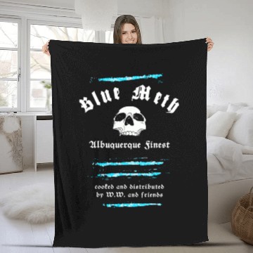Discover Blue Meth - Albuquerque finest Fleece Blankets