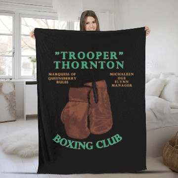 Discover Trooper Thornton Boxing Club Fleece Blankets