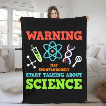 Discover Science Teacher Fleece Blankets