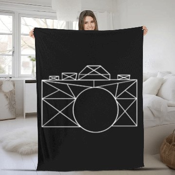 Discover camera | photography, snapshots, hobby Fleece Blankets