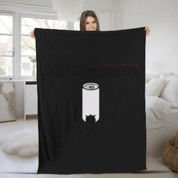 Discover Shotgun Queen Open Brew Comedy Clothing Fleece Blankets