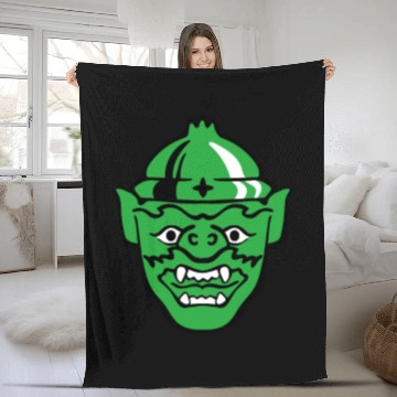 Discover Green Goblin Fleece Blankets