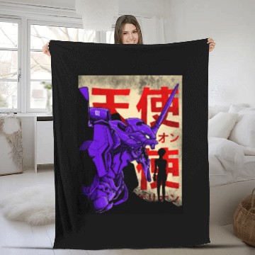 Discover evangelion Fleece Blankets
