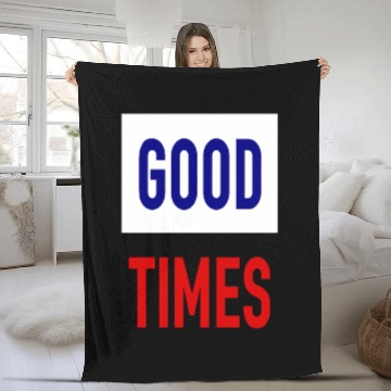 Discover Good TImes - Streetwear - Underground - Geek Chic Fleece Blankets