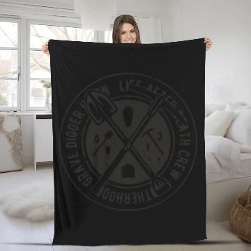Discover Grave Digger Fleece Blankets
