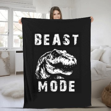 Discover beast Fleece Blankets
