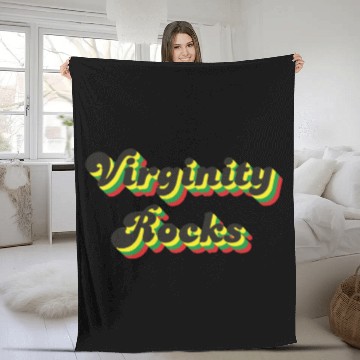 Discover virginity rocks Fleece Blankets